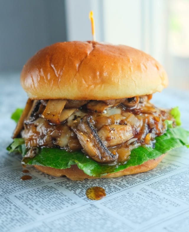 The Mushroom Swiss.