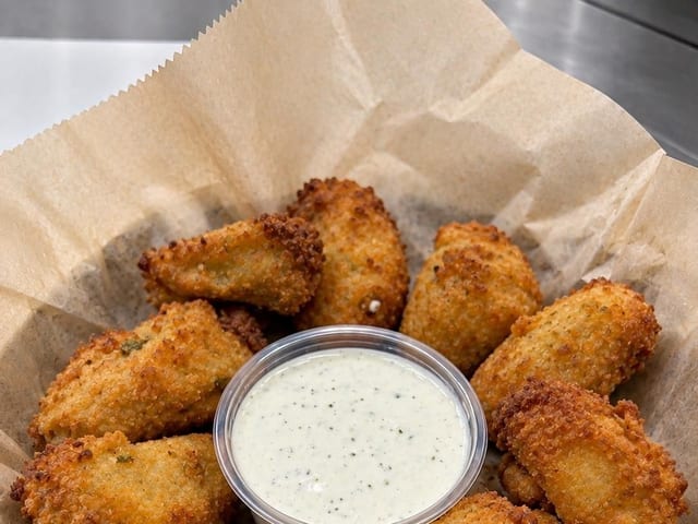 Jalapeno Cheddar Bites W/Ranch.